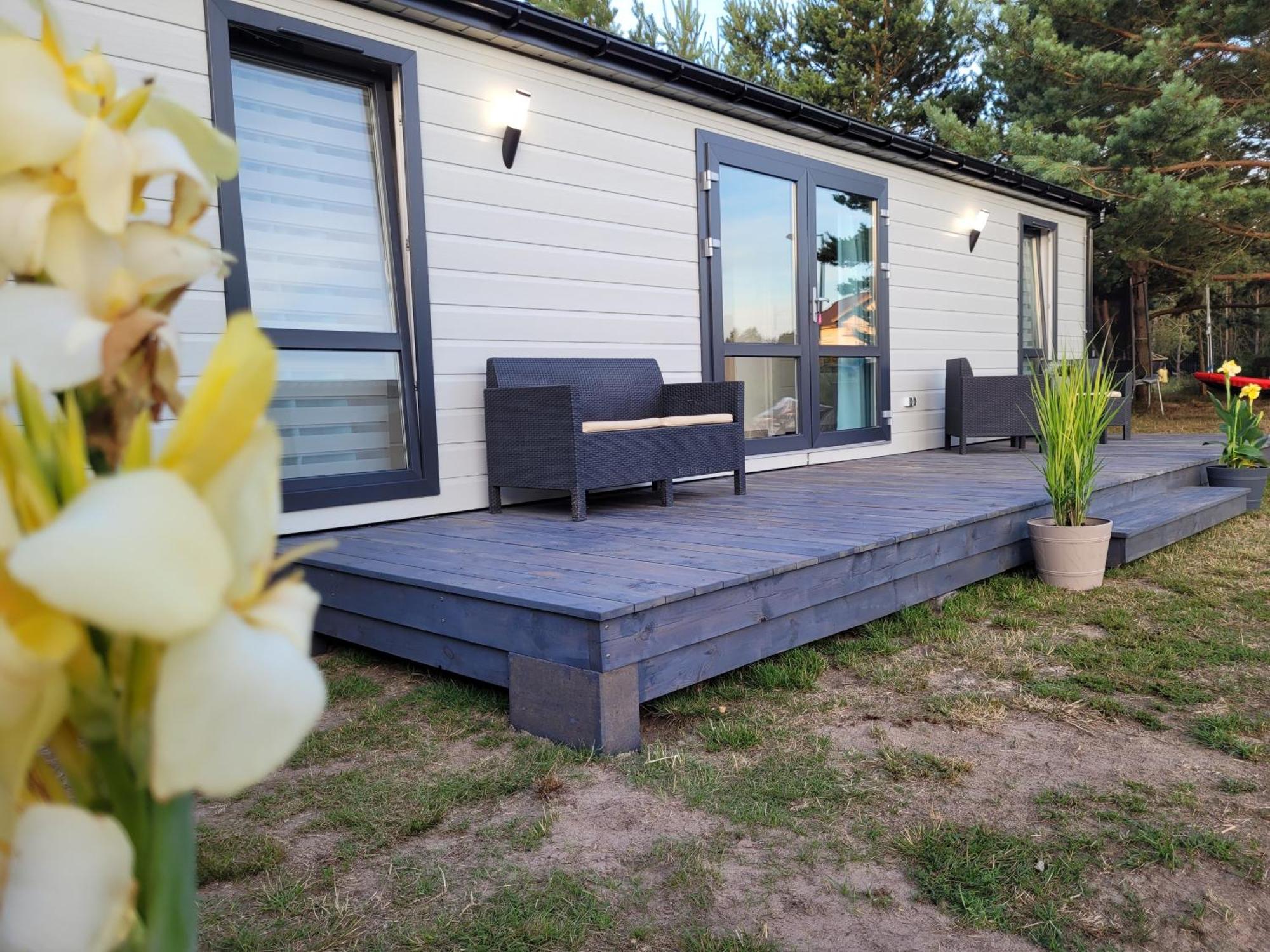 "Agus" Komfortowe I Nowczesne Domki W Cichej Okolicy Niedaleko Plazy Ostrowo  Exterior foto
